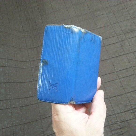 Vintage LV Louis Vuitton Epe Leather Key Holder Case Unisex Women's Men's - Picture 6 of 16